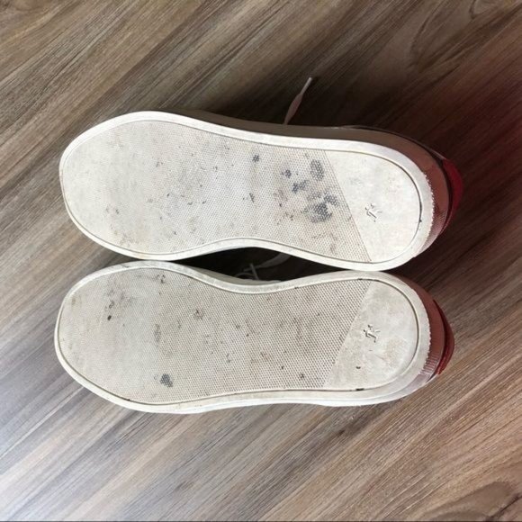 WANT LES ESSENTIELS  Lalibela Leather Sneaker Red Blue Edition - Picture 11 of 11